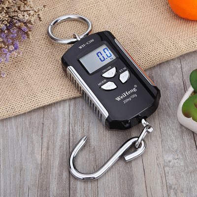 Hanging Scale WH-C200 200kg Portable Crane Scale Small Digital Electronic Hot ABS Material 1g LED/LCD OEM Customizable