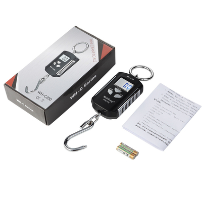 Hanging Scale WH-C200 200kg Portable Crane Scale Small Digital Electronic Hot ABS Material 1g LED/LCD OEM Customizable
