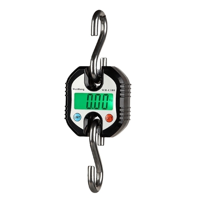 ABS Plastic WH-C100 Electronic Hanging Crane Scale 150kg with LCD Display from Weiheng