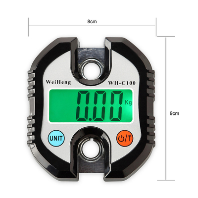 150 KG Max Capacity ABS Material Mini Digital Handheld Crane Scale WH-C100 with LED LCD Display and High Accuracy 1g