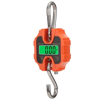 Weiheng WH-C08 250kg Capacity Digital Portable Crane Scale ABS Material OEM Customizable with 1g Accuracy and LED Display