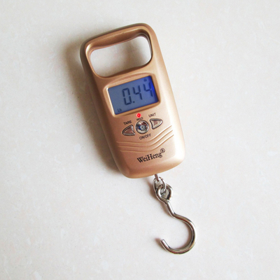50kg/10g Digital Luggage Scale with LCD/LED Display Weiheng WH-A17 Mini Portable Hanging Scale 1g Accuracy ABS Material