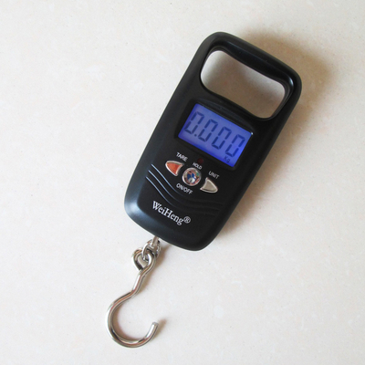50kg/10g Digital Luggage Scale with LCD/LED Display Weiheng WH-A17 Mini Portable Hanging Scale 1g Accuracy ABS Material