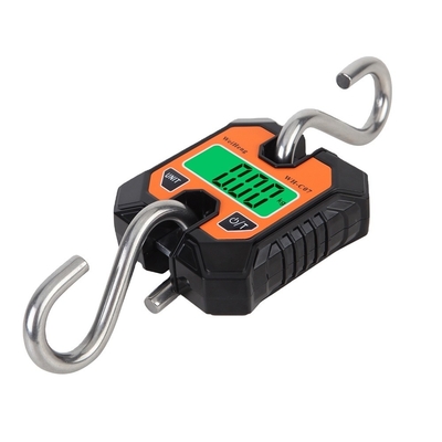ABS Material WH-C07 Max 100kg Portable Electronic Digital Hook Hanging Scale 1g Accuracy Peak Weighing Device OEM Customized