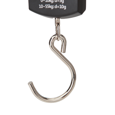 55kg USB Recharging Portable Luggage Scale with Big Hook Division 10G Units lb Portable and Accurate Weighing Solution