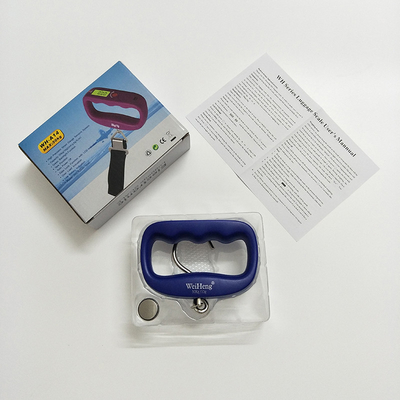 10G Division Big Hook 50kg Digital Electronic Luggage Scale Lightweight and Accurate