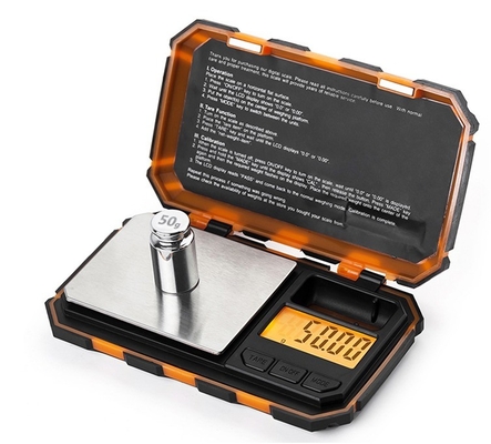 Accurate Digital Pocket Weight Scales High Capacity 200 G ABS Electronic Scale for Precise Kitchen Jewelry Weighing