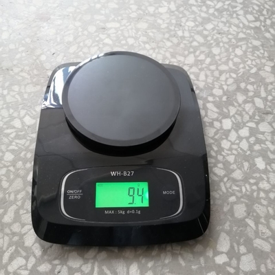 Home Kitchen 12kg Digital Scale ABS Material Electronic Weighing Machine with LCD Display and 1g Accuracy LED Units LB