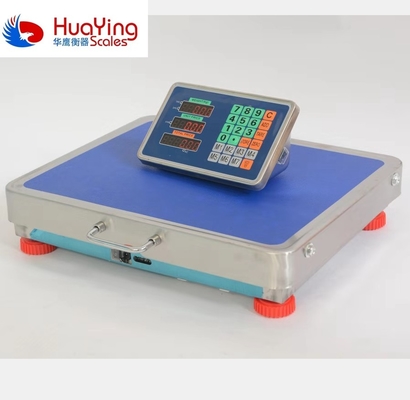Shipping and Receiving 300kg Capacity Digital Floor Wireless Platform Scales with Custom Logo