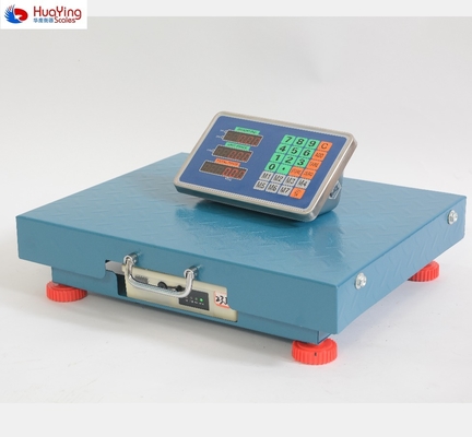 300Kg Wireless Electronic Bench Scale Blue Capacity of 150kg and Battery 4v 6v for Easy Weighing