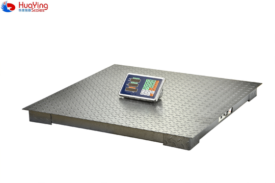 Industrial Electronic Weighing Scales 1000kg Capacity Division 100g/200g/500g Plate size 1*1m/1.2*1.2m/1.5*1.5m and Durable