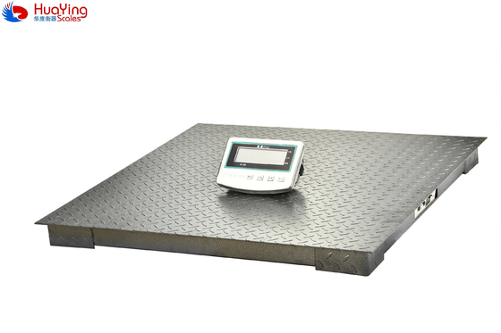 Industrial Electronic Weighing Scales 1000kg Capacity Division 100g/200g/500g Plate size 1*1m/1.2*1.2m/1.5*1.5m and Durable