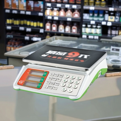 LCD Display Digital 60kg Weight Computing Scale with ODM Support and Customized Logo/Graphic Design