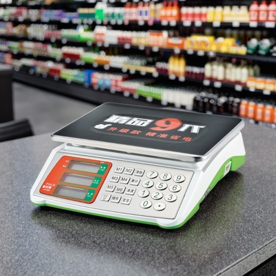 LCD Display Digital 60kg Weight Computing Scale with ODM Support and Customized Logo/Graphic Design