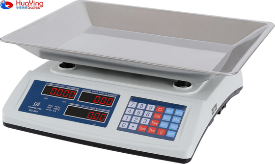 White LED Display Electronic Scale Kitchen Weight Fruit and Vegetable Tcs Electronic Platform Scale for Accurate Valuation