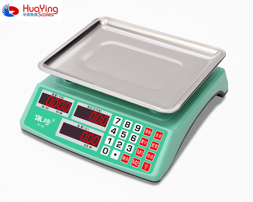 Kitchen Digital Weighing Scale with Battery 4V or 6V Rechargeable and Portable Electronic Platform Scale Kitchen Scale 10kg
