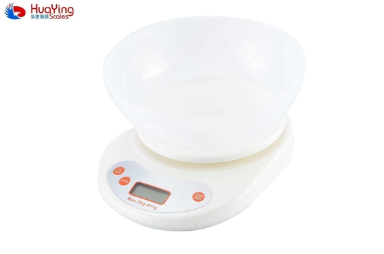 Household Kitchen Scale Kitchen Weight 2kg 3kg 5kg Kitchen Digital Weighing Scale ABS Plastic Glass Platform for Household