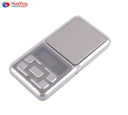 High Precision Electronic Digital Pocket Jewelry Weighing Scale with LCD Display and ABS Plastic Stainless Steel Platform