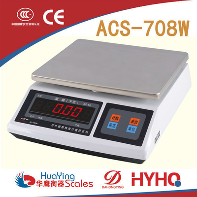 Stainless Steel Electronic Computing Weighing Scales ACS-708W Bench Scale and Customized Support for Performance