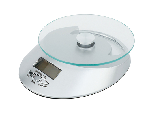 Weight Function LED Display 5kg Glass Platform Kitchen Scales for Precise Measurements