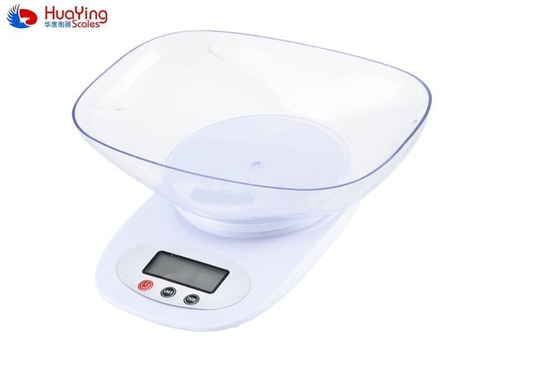 Weight Function LED Display 5kg Glass Platform Kitchen Scales for Precise Measurements
