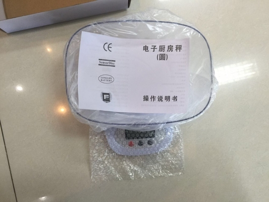 Weight Function LED Display 5kg Glass Platform Kitchen Scales for Precise Measurements