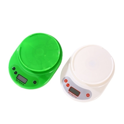 Design Electric Kitchen Digital Platform Weighing Scale with Round Platform and High Performanc