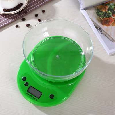 Design Electric Kitchen Digital Platform Weighing Scale with Round Platform and High Performanc