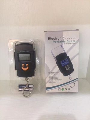 LED Display 50kg Handheld Digital Hanging Weighing Scale Portable Spring Scale for Weighing