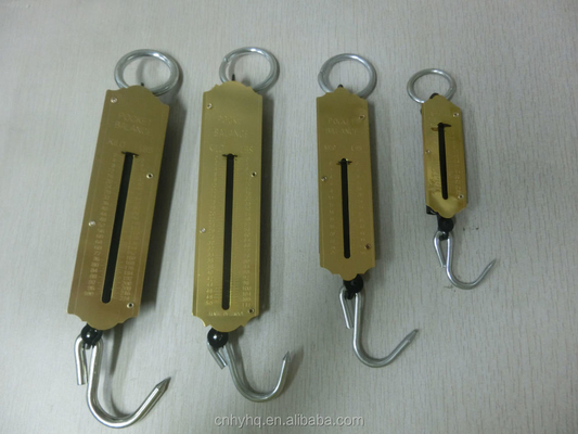 Industral Scale Manufactory Hanging Hook Handheld Metal Weighing Scale Kilo Lbs 100kg for Industrial and Heavy Duty Weighing