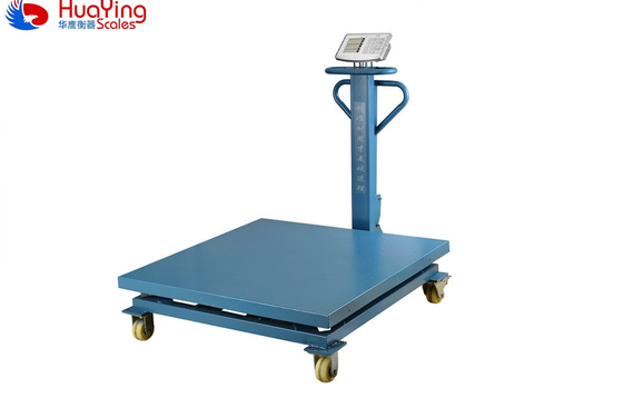 High Capacity 600kg Digital Platform Weighing Scale with Wheel Design Your Own Logo