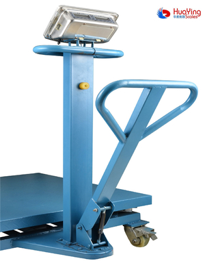 High Capacity 600kg Digital Platform Weighing Scale with Wheel Design Your Own Logo