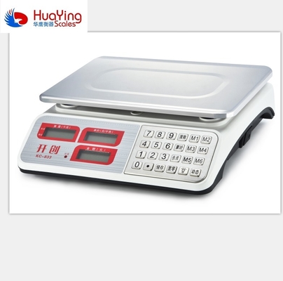 Master CTN Size 68*36*37.5cm 40kg Digital Computing Scale for Small Scale Industries Battery 4V or 6V Rechargeable Battery