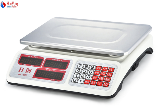 Master CTN Size 68*36*37.5cm 40kg Digital Computing Scale for Small Scale Industries Battery 4V or 6V Rechargeable Battery