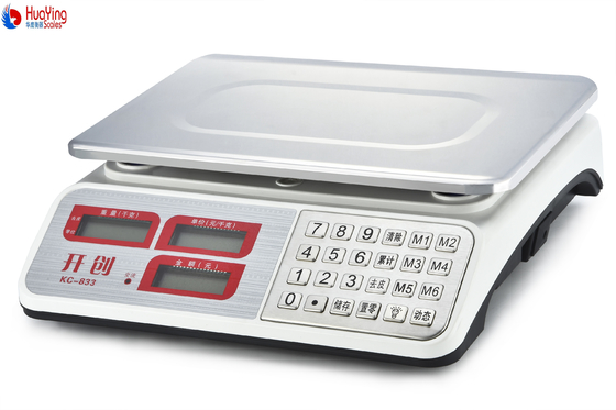 Master CTN Size 68*36*37.5cm 40kg Digital Computing Scale for Small Scale Industries Battery 4V or 6V Rechargeable Battery