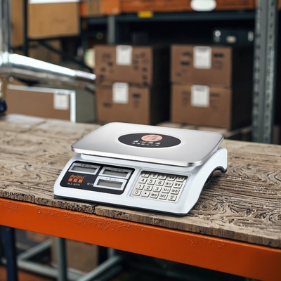 AC/DC Power Supply 30kg LED Display Computing Scale Digital Weight for Commercial Markets