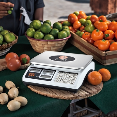 AC/DC Power Supply 30kg LED Display Computing Scale Digital Weight for Commercial Markets
