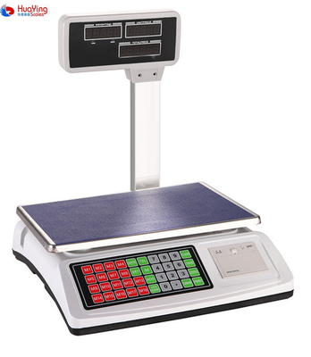 Stainless Steel Pan and Customizable Power Line 50kg Supermarket Digital Weighing Scale for Accurate Measurements