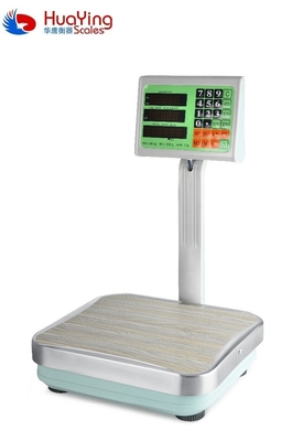 Master Carton Size 55.5*41*56cm 60kg Electronic Digital Platform Scale LED LCD Display Type