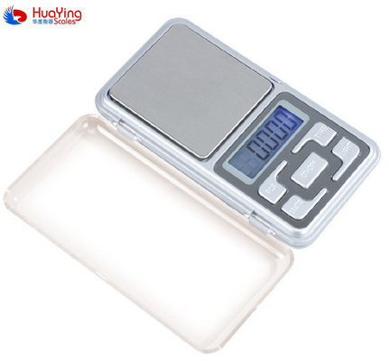 Lightweight Portable LCD Digital Jewelry Scale with Weight Function and ABS Plastic Stainless Steel Platform