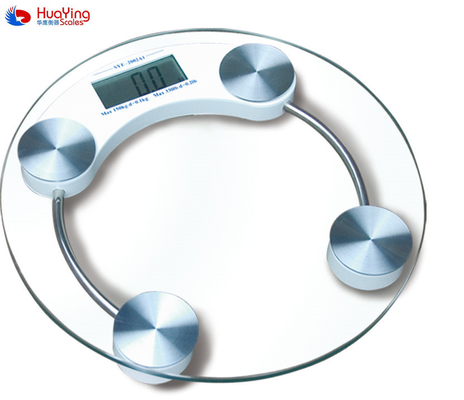 180kg Large Screen Glass Electronic Personal Body Scale with Laboratory Balance and Power Supply 2*AAA Battery