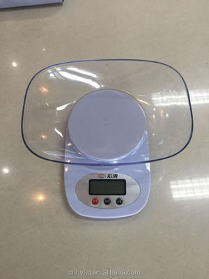 10kg Capacity Digital Kitchen Scale with Bowl Function Weight Measuring Original HT-800 With Scale Tray