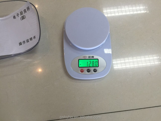 10kg Capacity Digital Kitchen Scale with Bowl Function Weight Measuring Original HT-800 With Scale Tray