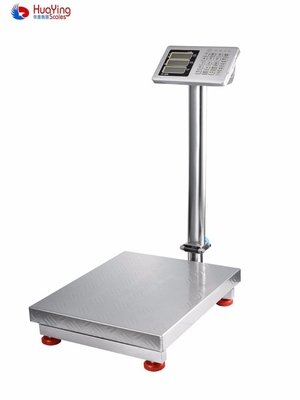 Stainless Steel Electronic Floor Indicator Scales Digital Weight All Material Checked Plate Pansize 42*52cm