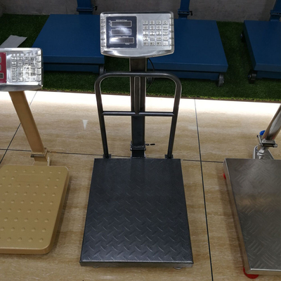 LED LCD Display Stainless Steel Electronic Digital Weighing Platform Scale with 150kg Capacity and Advanced Features
