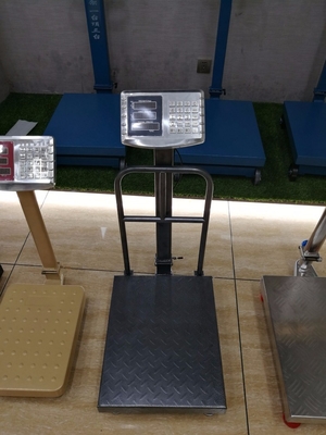 LED LCD Display Stainless Steel Electronic Digital Weighing Platform Scale with 150kg Capacity and Advanced Features