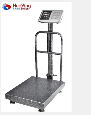 Checked Plate Pansize 30*40cm 300kg Digital Platform Scales with Model and AC Rechargeable Battery
