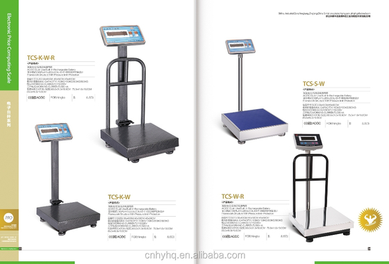 Accurate 500kg Platform Weighing Scales with LED/LCD Display and 5g/10g Accuracy