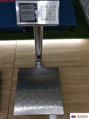 Stainless Steel Digital Platform Scale for All Material and Rechargeable Battery 4V Power Supply