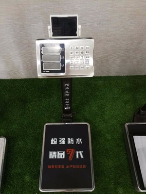 Ce Approval Stainless Steel Model Scale Plane Solar Waterproof Digital Scale with 110-220V AC Power Supply